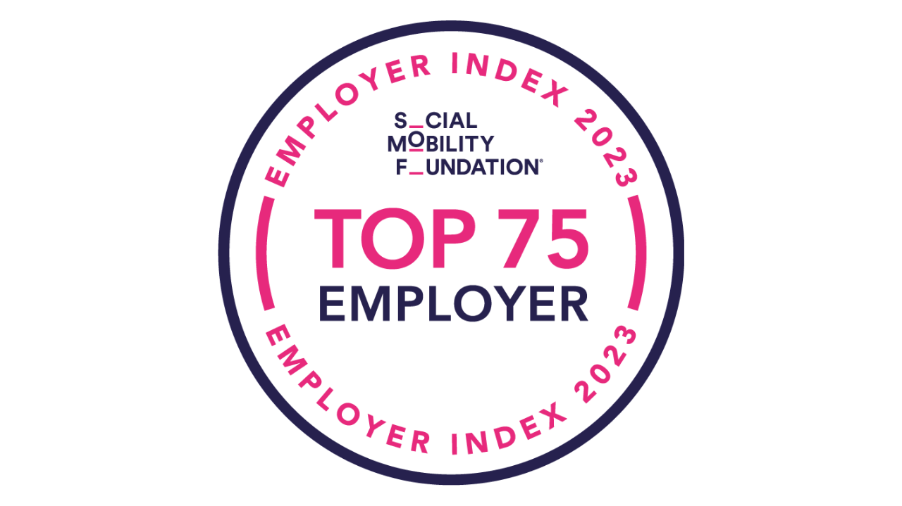 2023 Top 75 Social Mobility Employer Index