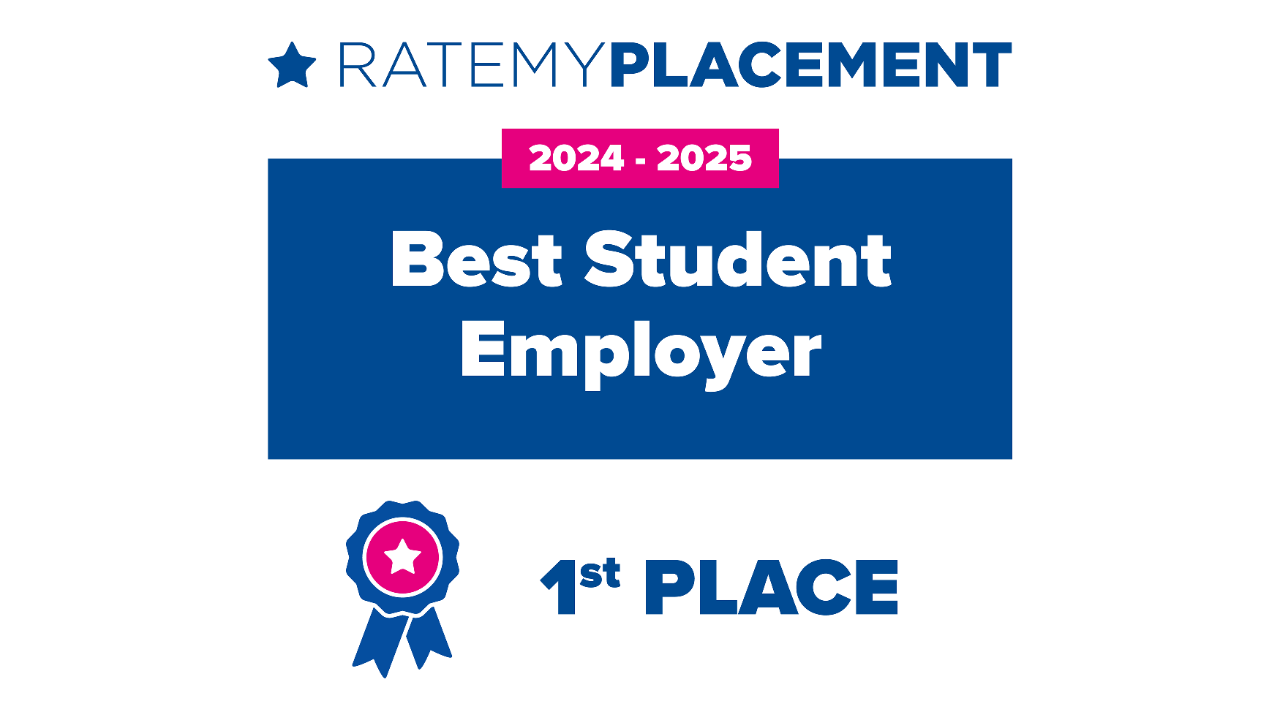 	 2024 Rate My Placement Best Student Employer