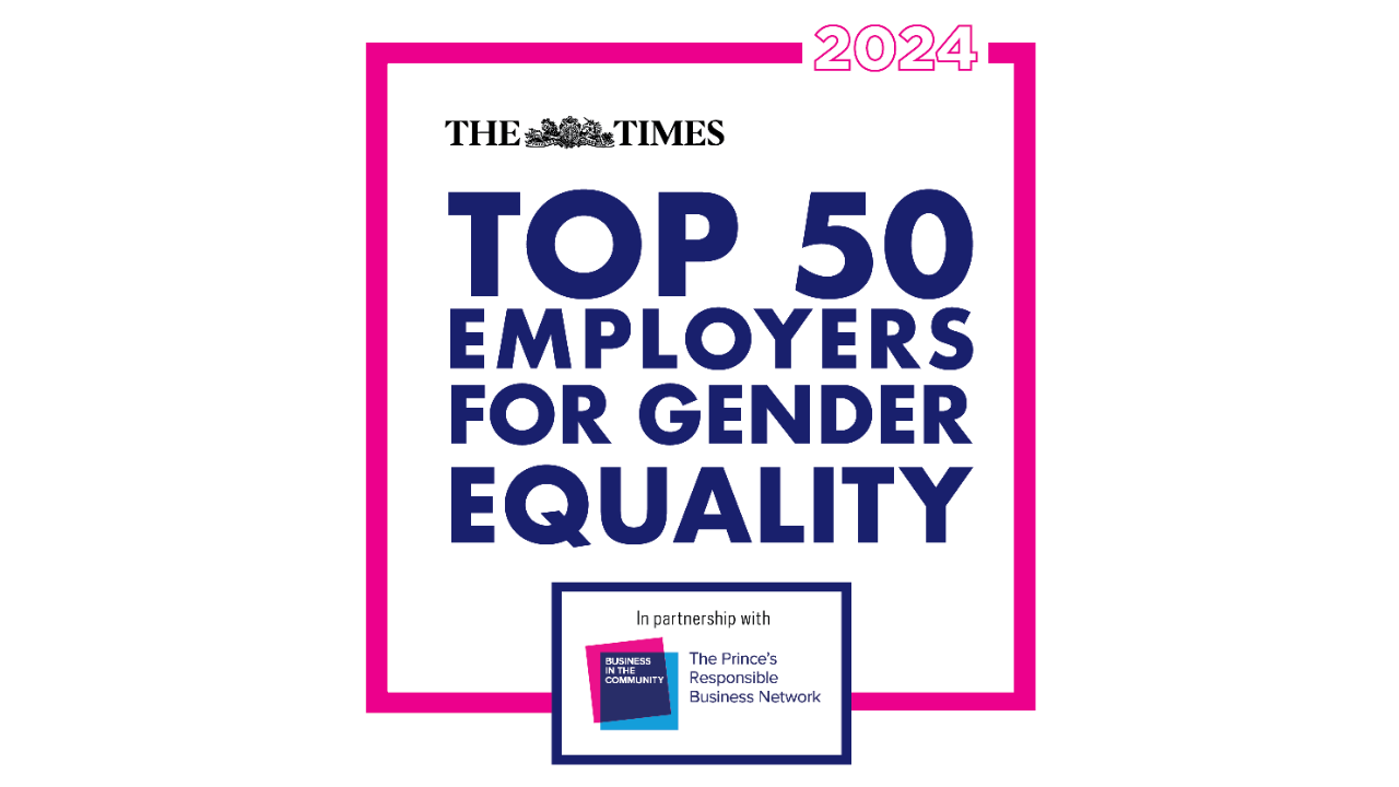 2024 BITC The Times Top 50 Employers for Gender Equality