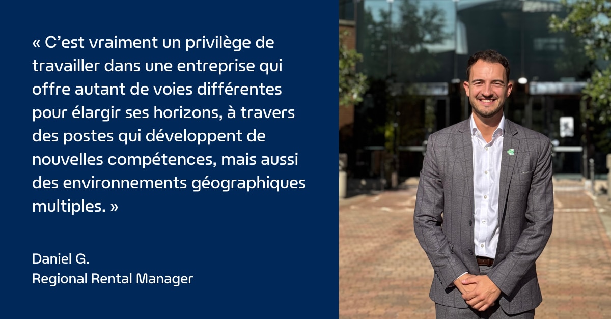 Citation de Daniel G. chez Enterprise Mobility sur sa carrière internationale