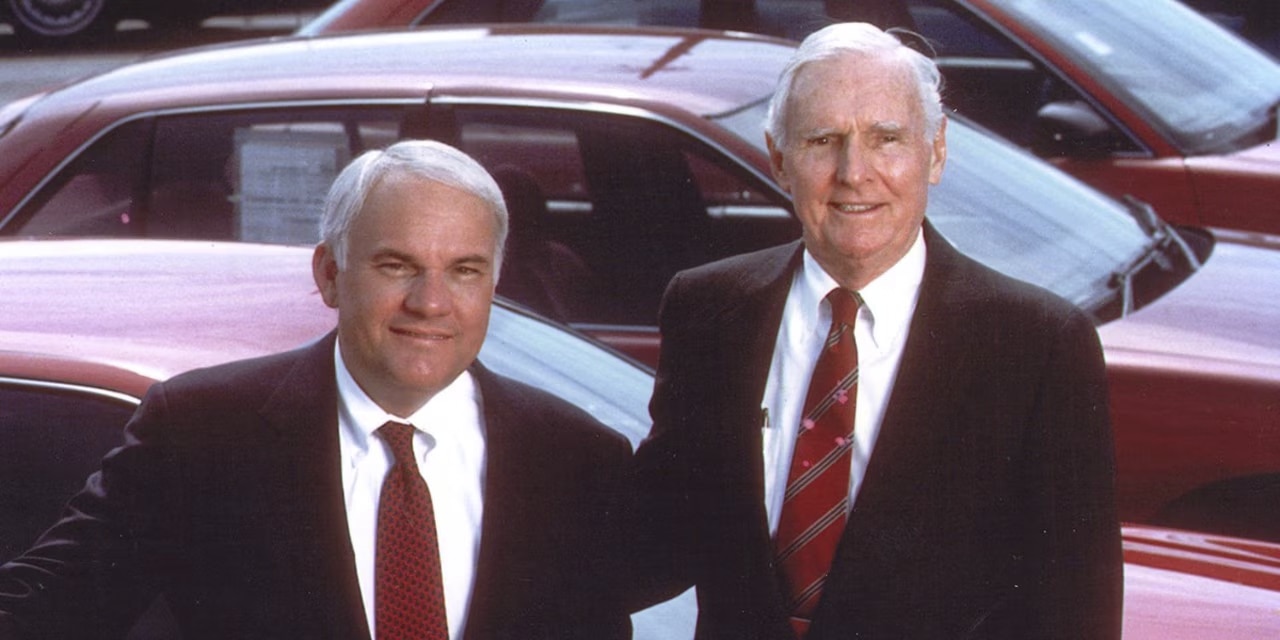 Jack C. Taylor and his son Andy C. Taylor