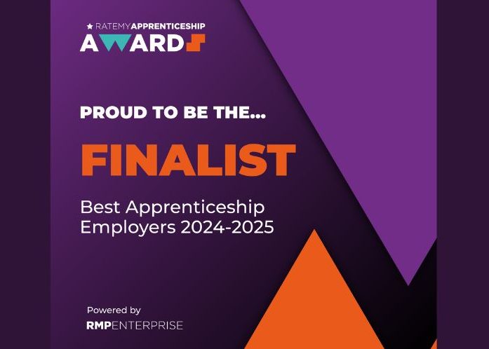 RateMyApprenticeship Best 100 Employers for 2024-25 Award Logo